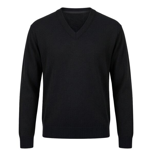 Mens V-Neck Long Sleeve Pullover Thumbnail